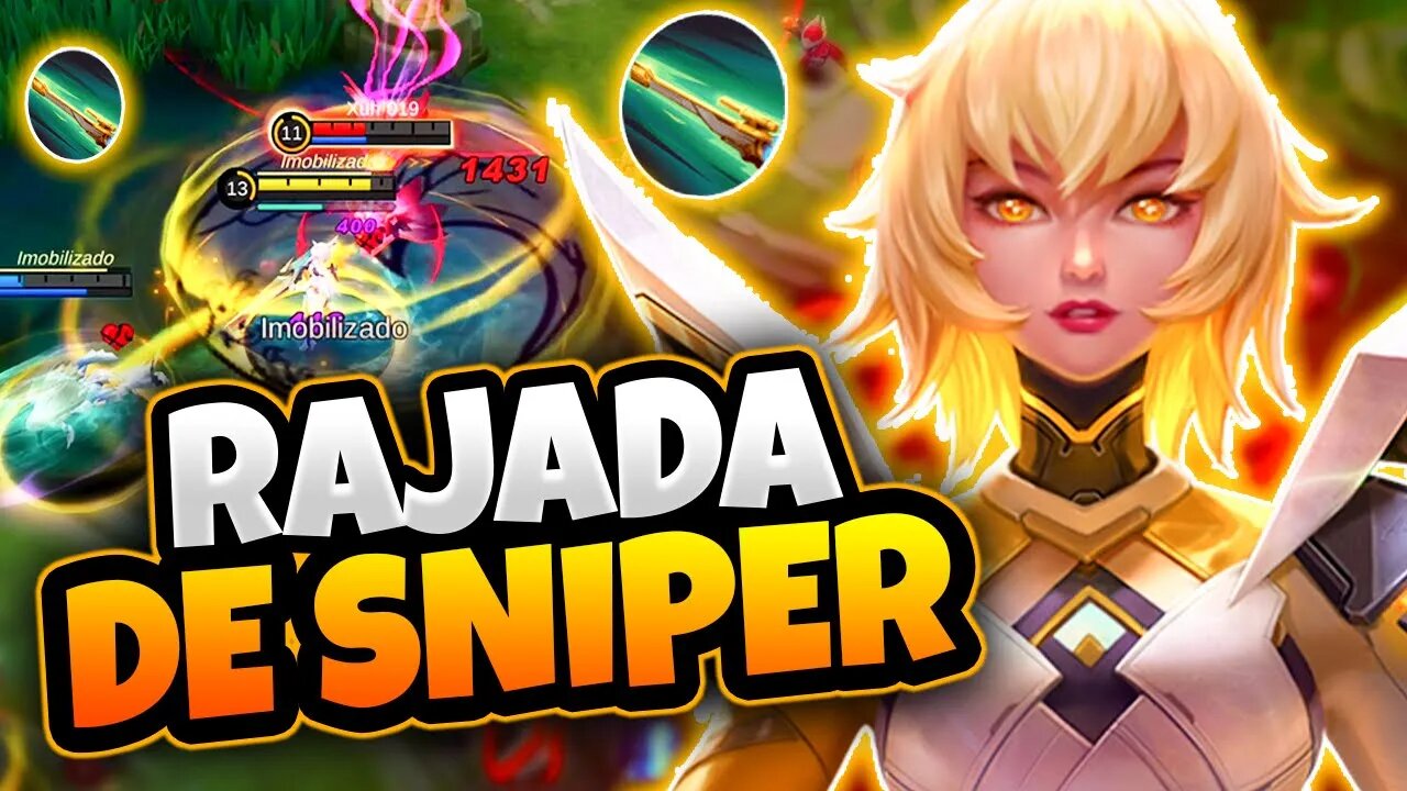 ESSA BUILD DEIXOU ELA MUITO BUGADA! | MOBILE LEGENDS