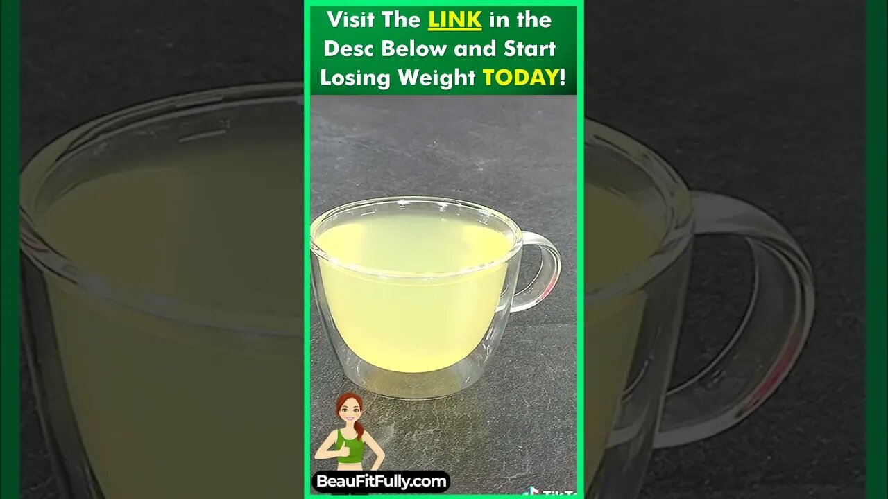 Strongest Fat Burner Drink #tiktok #weightlossdrink #bellyfatburner #weightlosstea #lemontea #shorts