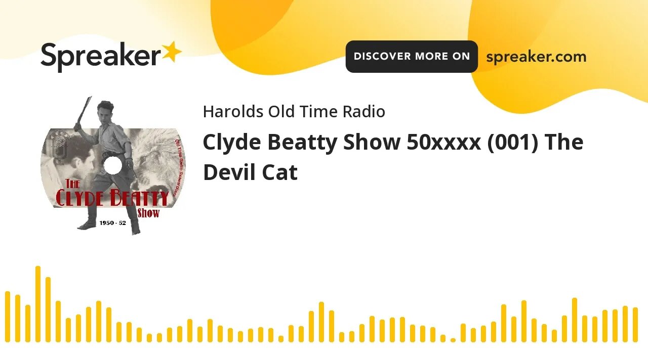 Clyde Beatty Show 50xxxx (001) The Devil Cat