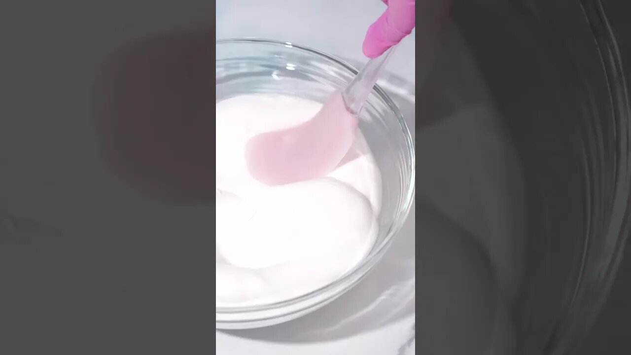 Process of creating slime!