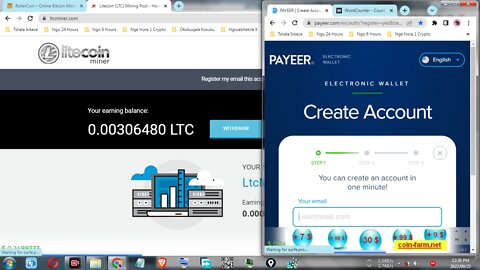 How To Make Money By Using Free Litecoin Miner At LTCMiner Step By Step And Withdraw At Payeer