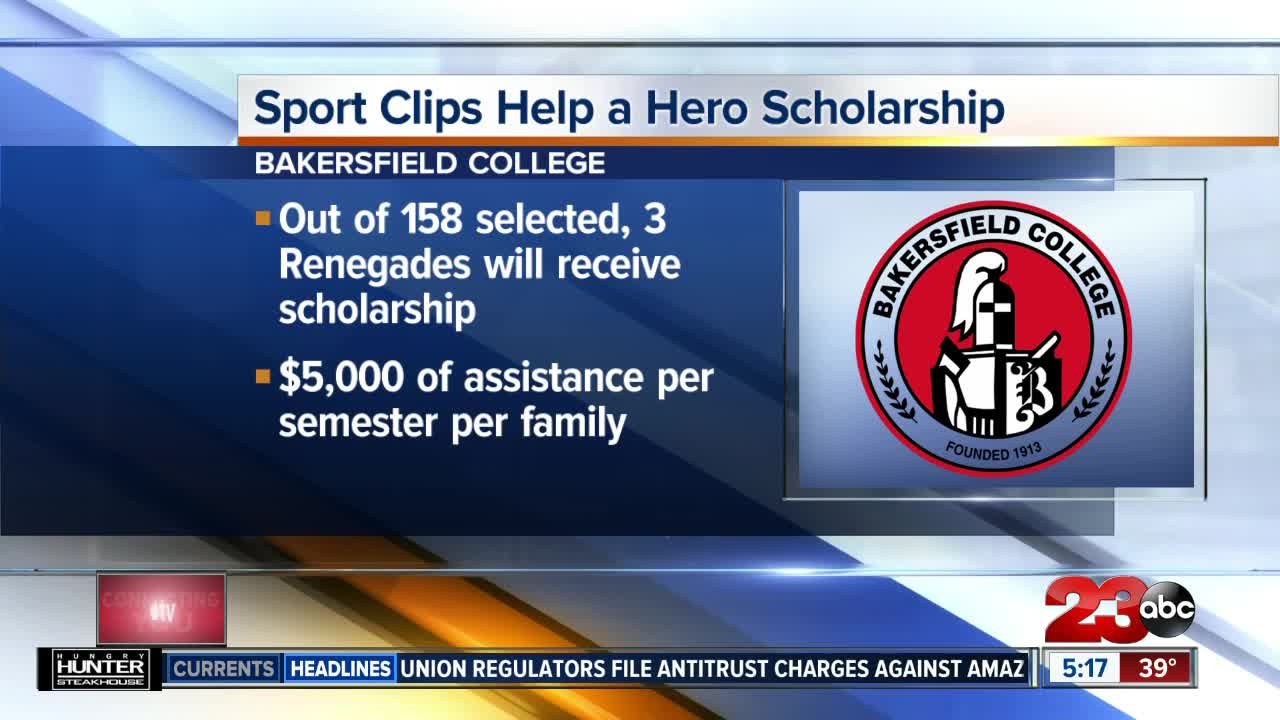 Sports Clips offering 'Help a Hero' scholarships