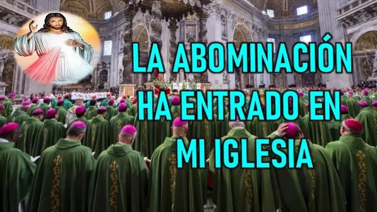 LA ABOMINACIÓN HA ENTRADO A MI IGLESIA - MENSAJE DE JESÚS A MANUELA STRACK