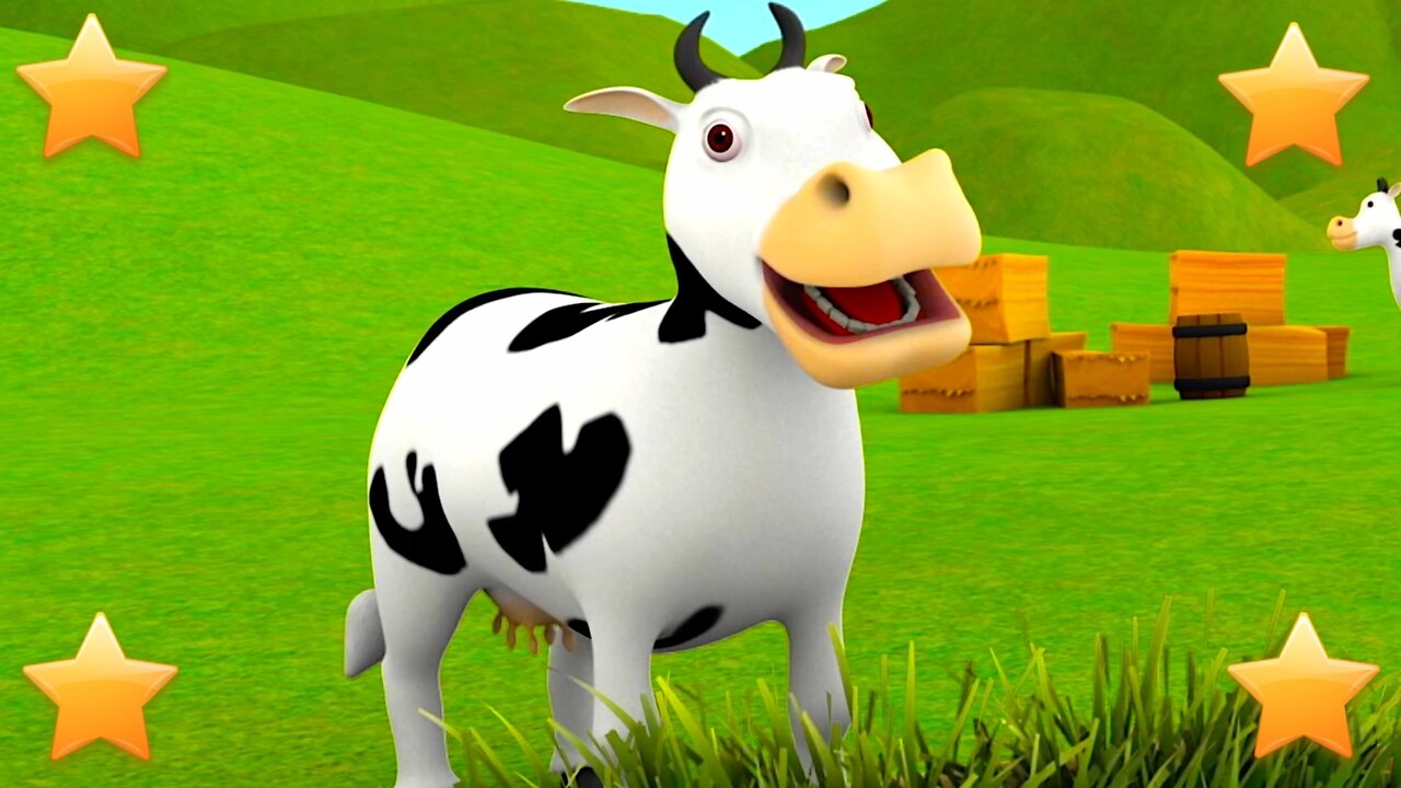 The Farmer in the Dell | Kindergarten Nursery Rhymes & Songs for Kids