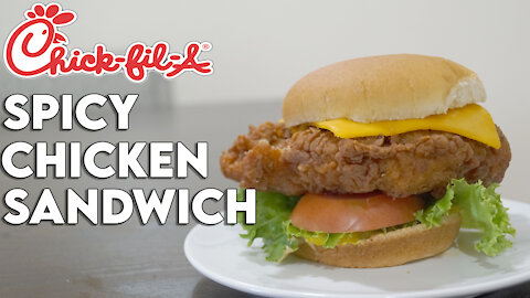 Chic-Fil-A Spicy Chicken Sandwich | Copycat Recipe