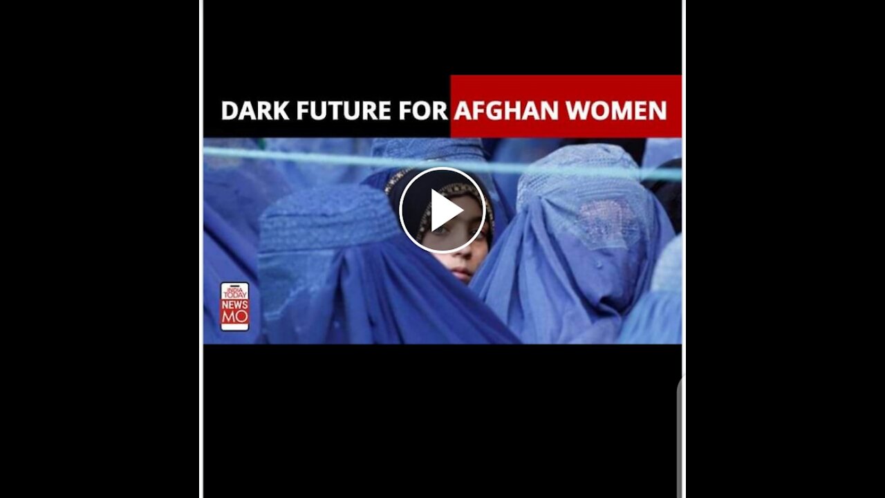 Dark future for Afghan woman