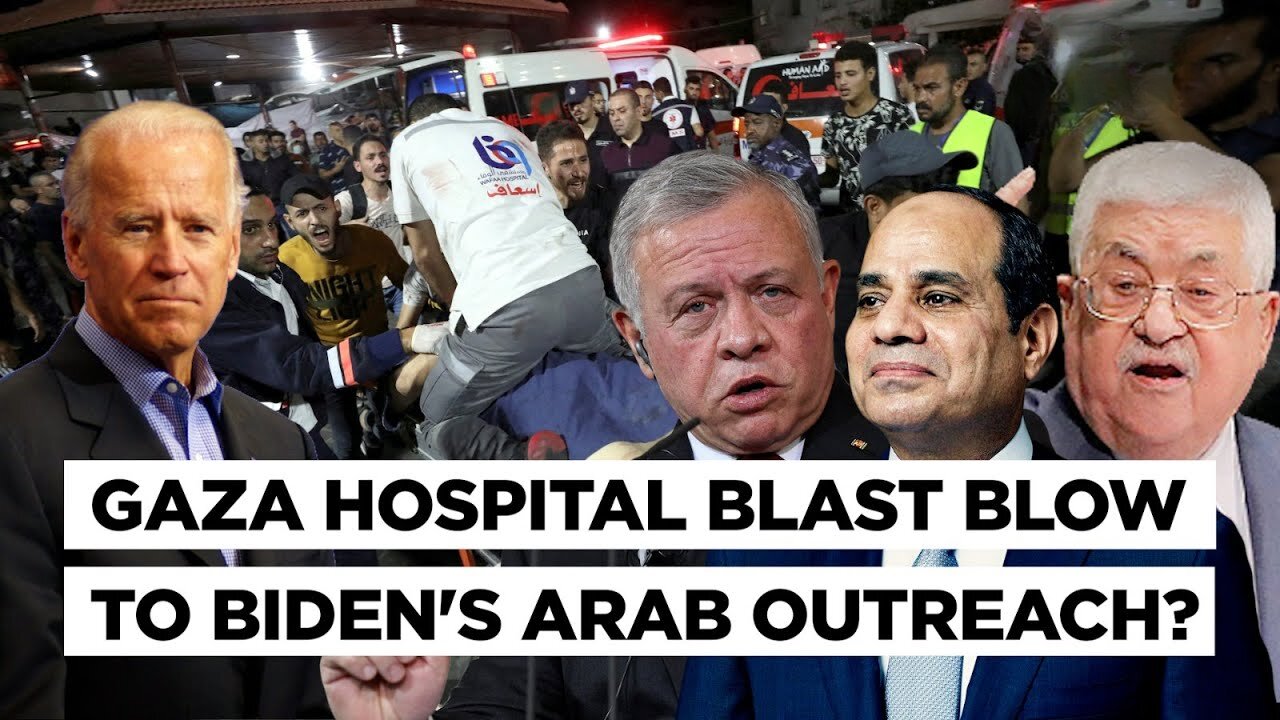 Biden In Israel, Jordan Summit With Arab Leaders Cancelled Amid Fury Over Gaza Hospital Bombing