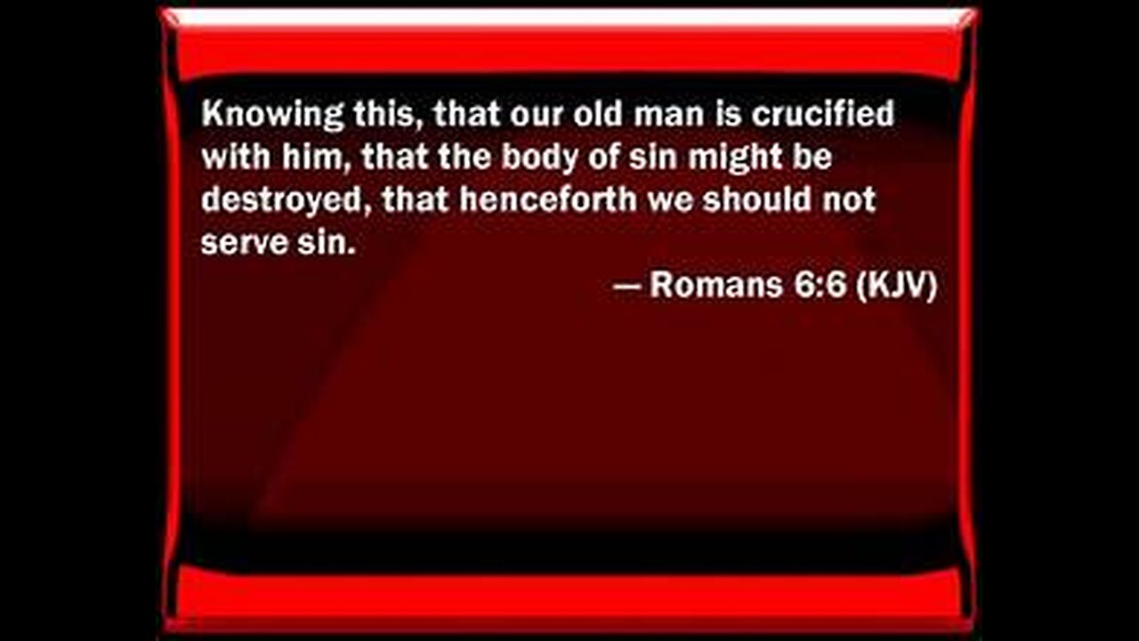 7 FACTS IN ROMANS 6!!! IDENTIFICATION WITH JESUS!!!