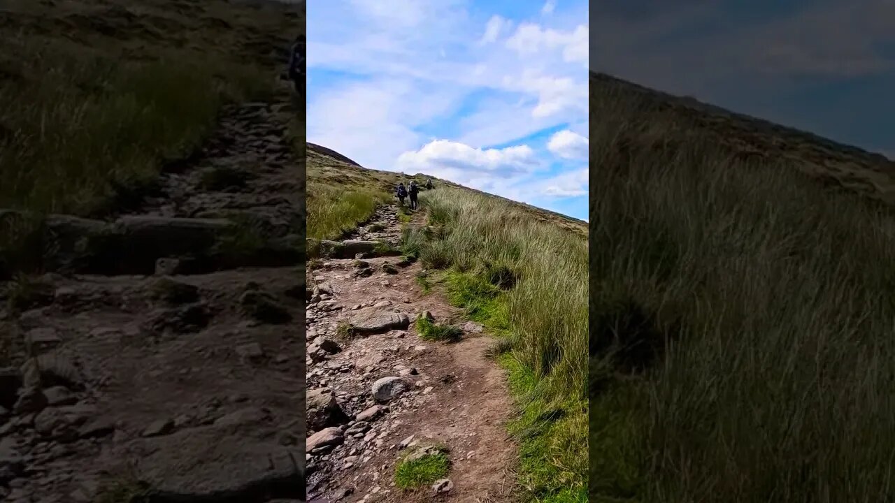 Conic Hill ascent views on The West Highland Way