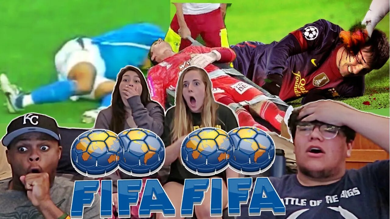 NURSES REACT TO FOOTBALL BRUTAL INJURIES