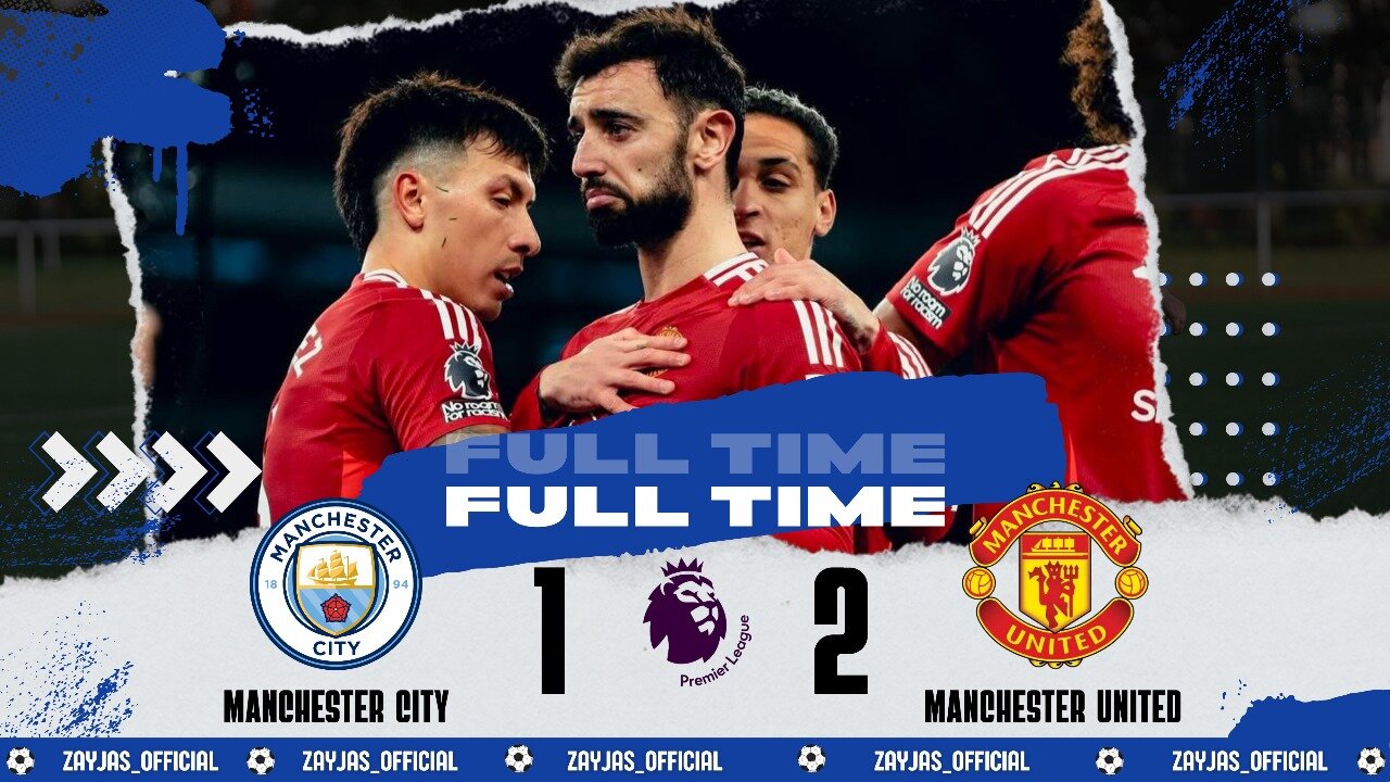 Highlight | Manchester City 1-2 Manchester United | Gvardiol | Fernandes | Diallo Goals