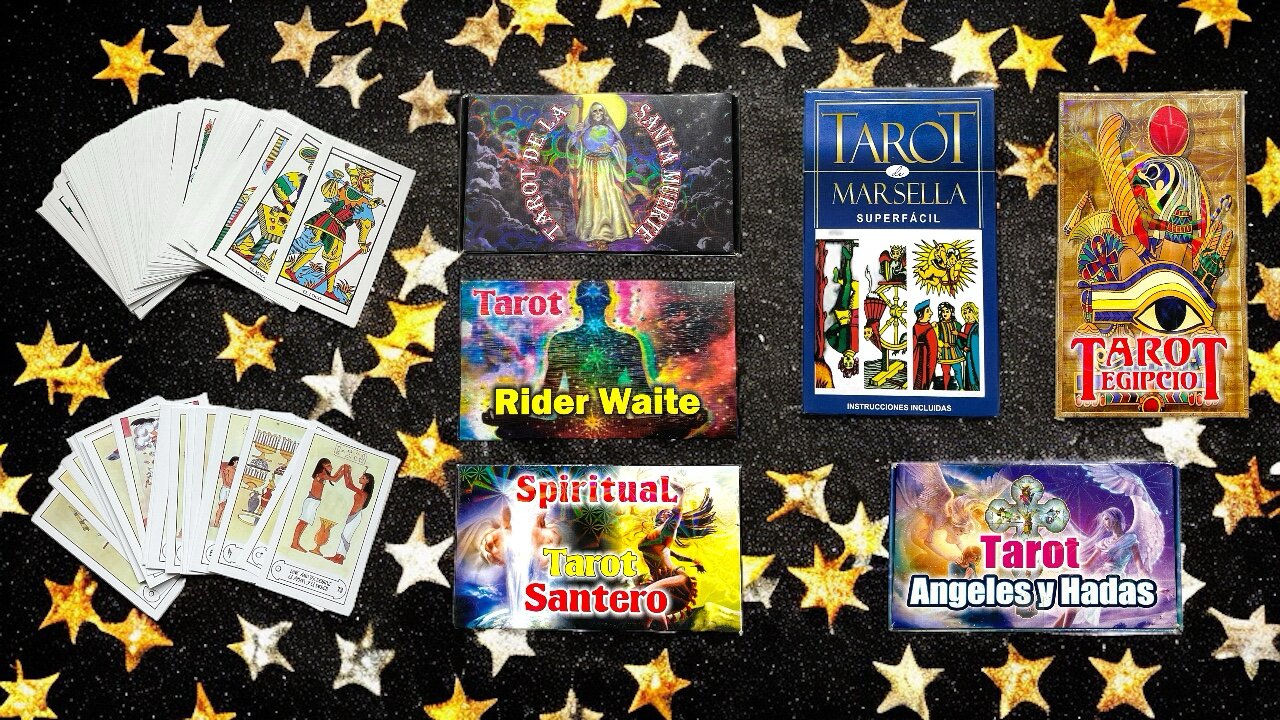 Spanish Tarot Cards 🌟 Tarot Espiritual Santero Tarot Rider Waite Tarot Angeles Y Hadas