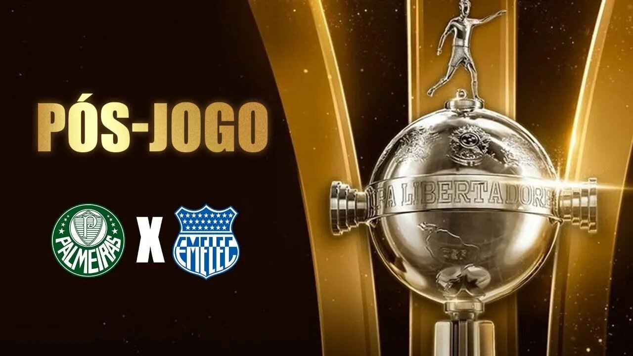 PÓS-JOGO PALMEIRAS 1 X 0 EMELEC AO VIVO. COLETIVA ABEL FERREIRA. #palmeiras