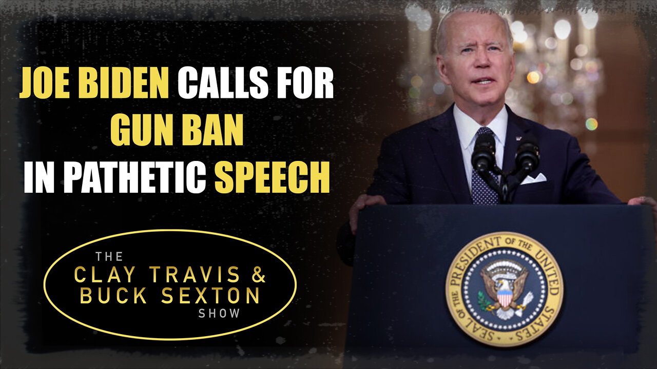 Joe Biden Calls for Gun Ban in Pathetic Speech