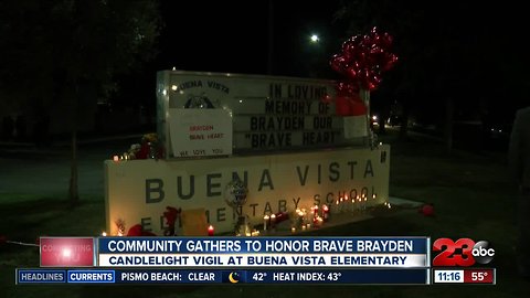 Community gathers to honor brave Brayden