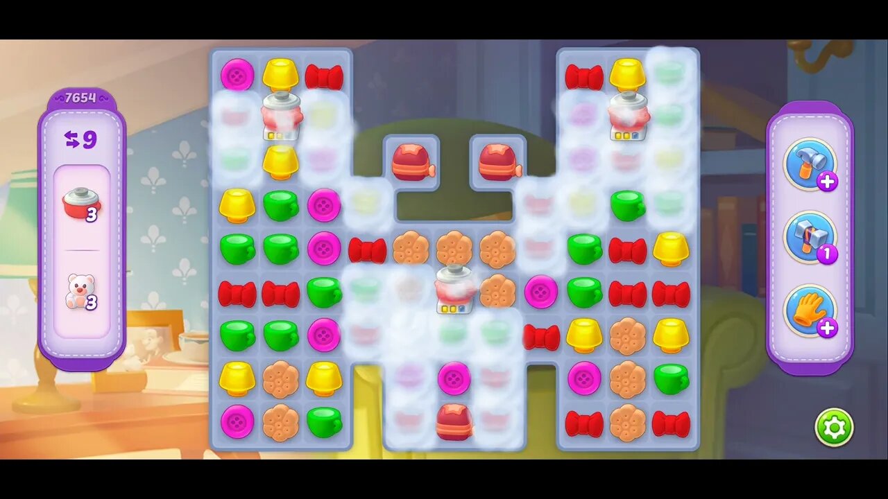 Playrix Homescapes Gameplay Walkthrough Level 7654