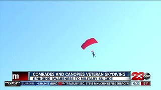 Veterans skydiving to raise awareness for PTSD and veteran suicide