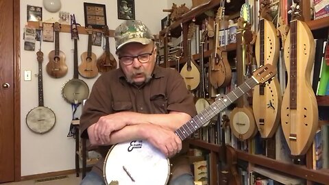 “Lonesome John” clawhammer banjo and fiddle, Colossians 3:1-17