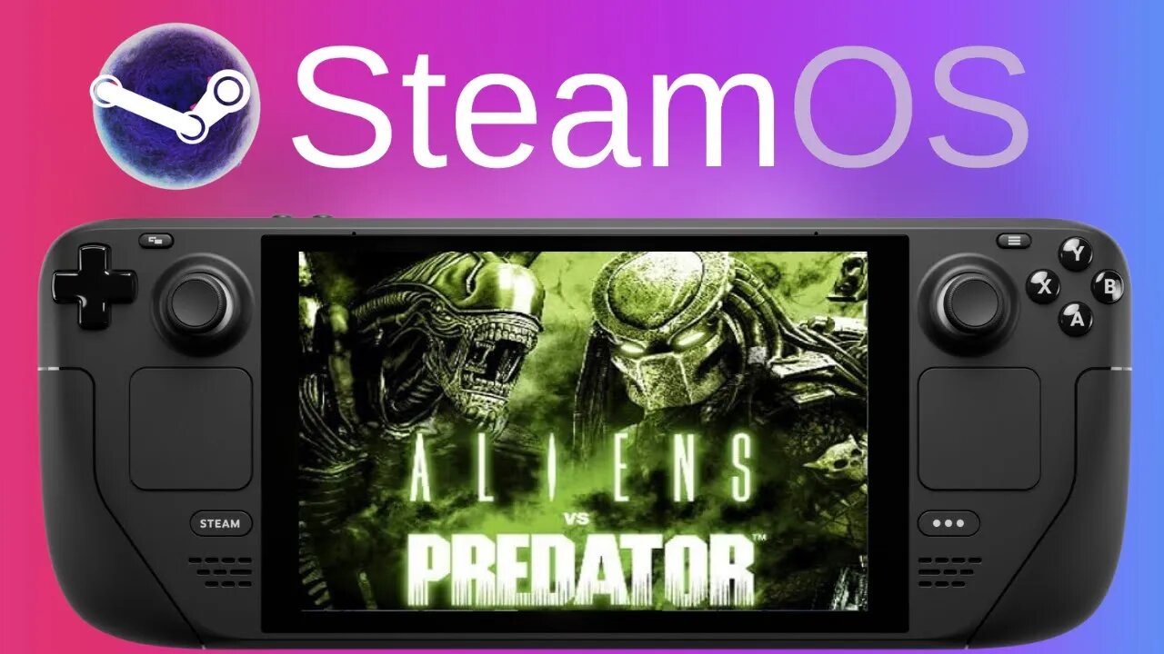 Aliens vs. Predator 2010 (Alien Gameplay) | Steam Deck