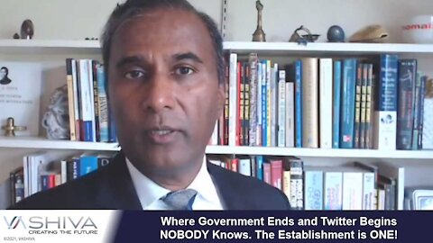 Where Government Ends and Twitter Begins NOBODY Knows. The Establishment is ONE!
