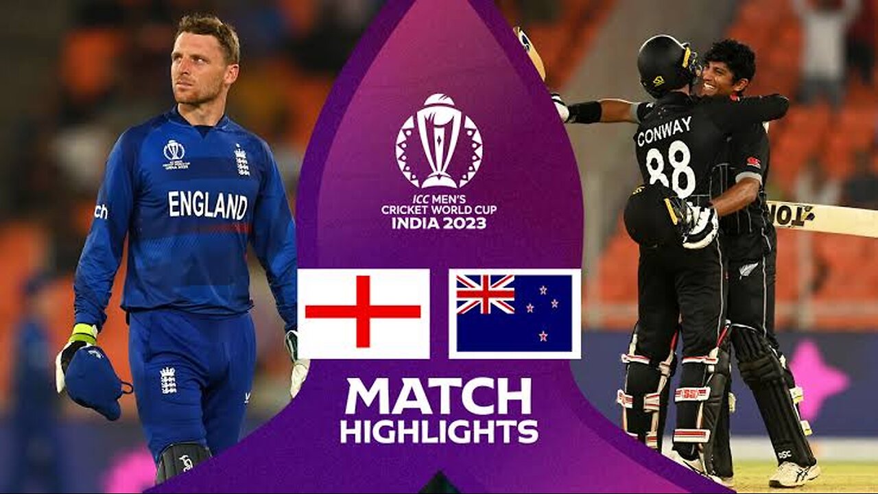 ENGLAND VS NEW ZEALAND MATCH 1 WORLD CUP HIGHLIGHTS 2023