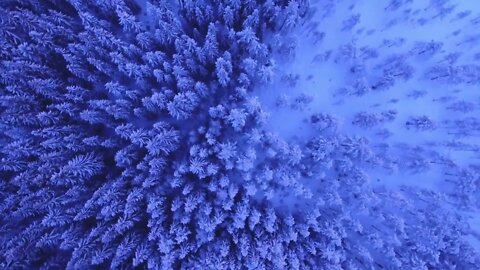 trekking through a fantasy winter snowstorm feeling unstoppable (a/v)