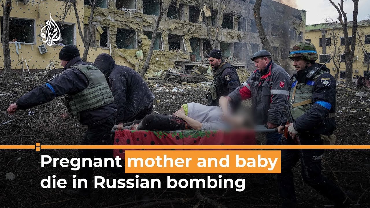 Pregnant mother and baby die after Mariupol hospital attack"