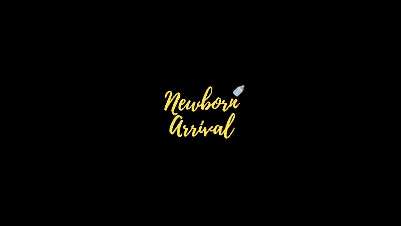 Newborn Arrival® Announcement 💛