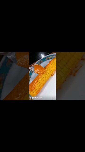 Lip smacking Spicy Corn 🌽 #shorts #streetfood #cravings #corndog #bhutta #food #recipe