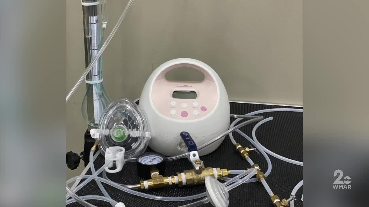 Md engineers turning breast pumps into ventilators to help hospitals during shortage