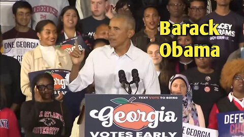 Barack Obama campaigns in Atlanta with one simple message: Keep Democrats in office