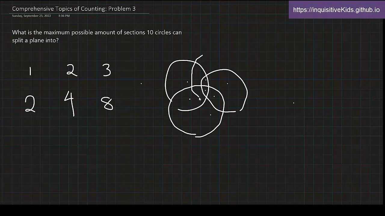 6th Grade Comprehensive Topics of Counting: Problem 3