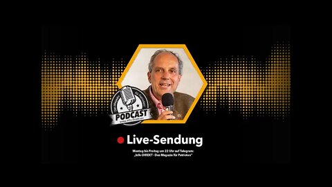 🔴 Handlungsoptionen in der Regierungskrise - Live-Podcast mit Johannes Hübner