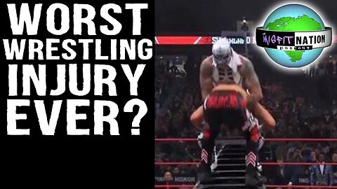 GRAPHIC: Worst Wrestling Injury Ever? | Dante Martin Breaks His Ankle