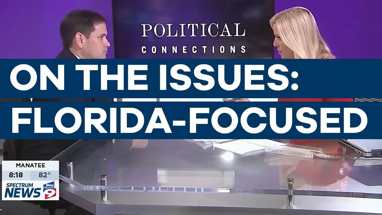 Senator Rubio Sits Down for 'Political Connections' Interview