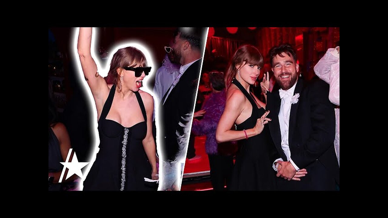 See Taylor Swift ROCK OUT w/ Travis Kelce At Eras Tour-Themed Surprise Party