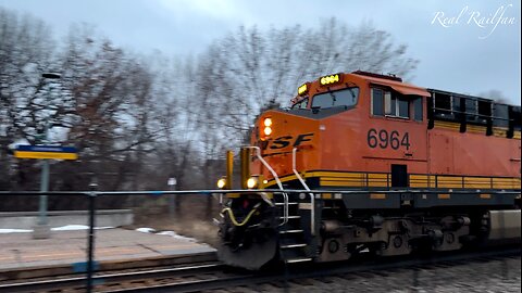 Vehicle Train Flying Elephant Style on the BNSF Staples Sub