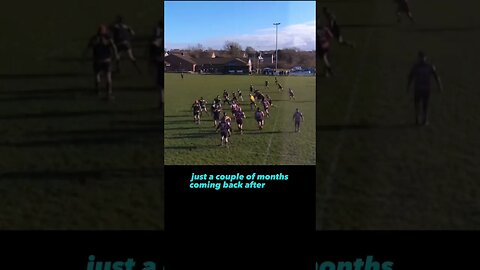 Insane Rugby Try Post-Injury