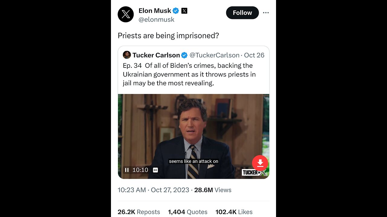 Priests Are Being Imprisoned.......... Christians Are Under Attack.