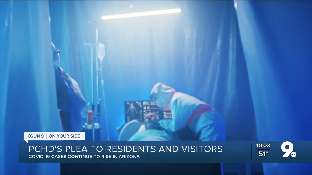 Local health experts plea to residents and visitors as COVID-19 cases rise in Arizona