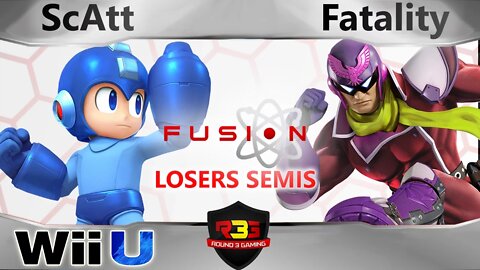 ScAtt (Mega Man) vs. Fatality (C. Falcon) - Losers Semis - Fusion 3