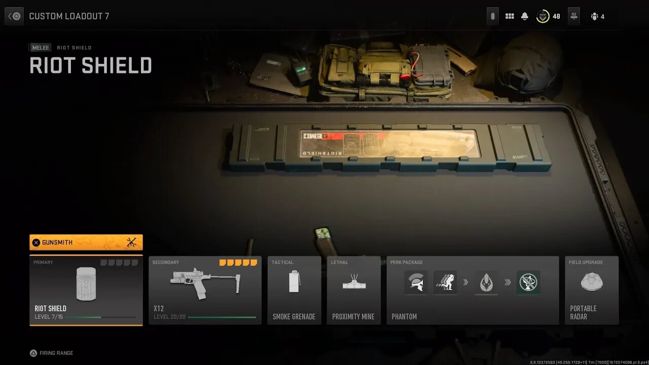 RIOT SHIELD PLUS X12 PISTOL WEAPON BUILD Call of Duty Modern Warfare II