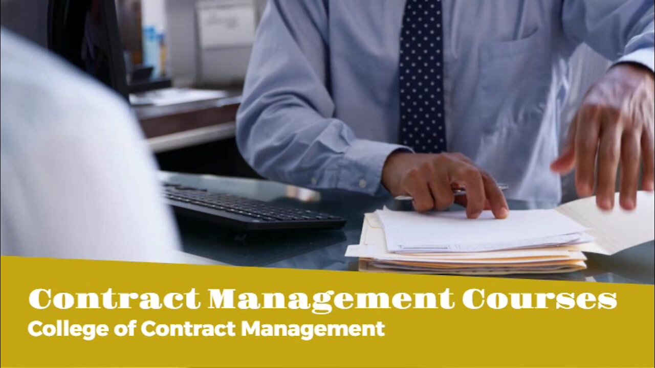 Contract Management Courses | CCMUK