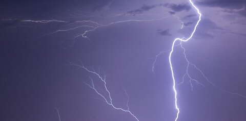 Lightning over Carrier Drive