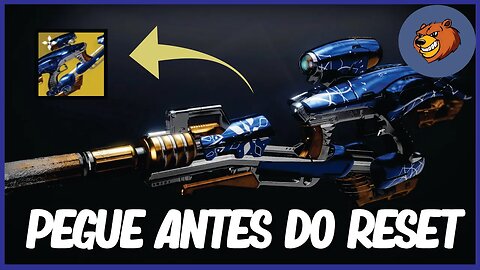 DESTINY 2 │ PEGUE ANTES DO RESET CONFIRA!
