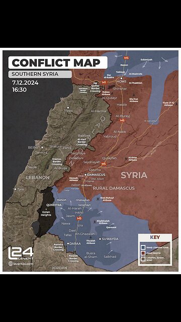 🇸🇾 The rebels are rapidly advancing towards Damascus!