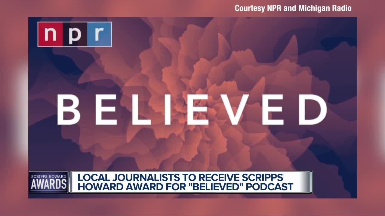 'Believed' podcast hosts honored for their work with a Scripps Howard Award