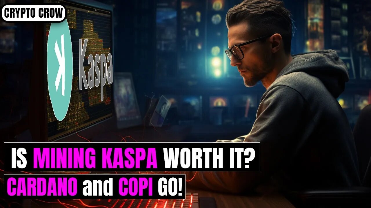 Cardano Price Pump - Crypto Mining Kaspa Profitable?