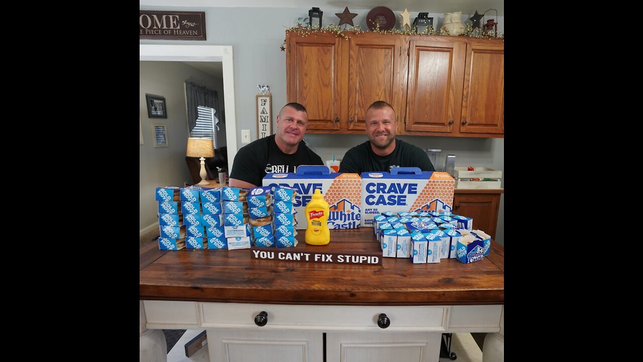 60 White Castle Challenge!!! July 3, 2019