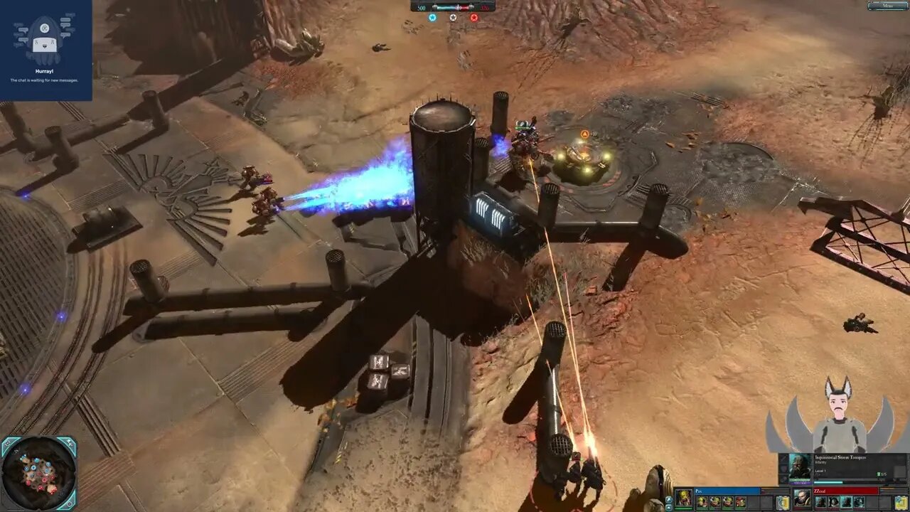 Pax (Warboss) vs ZZearf (Daemon Hunter) || Dawn of War 2: Elite Mod